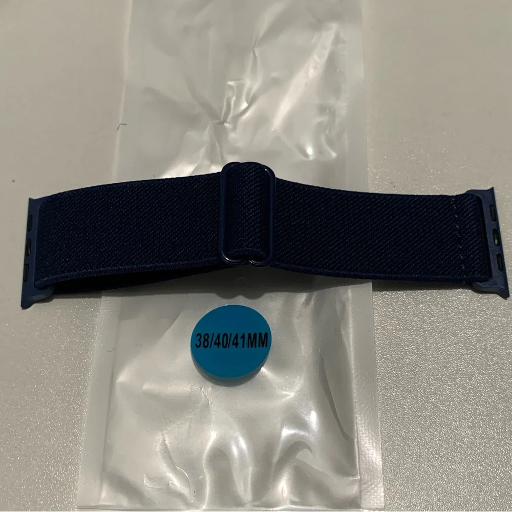 Stretchy Nylon Bands Compatible with Apple IWatch 38mm 40mm 41mm set of 3